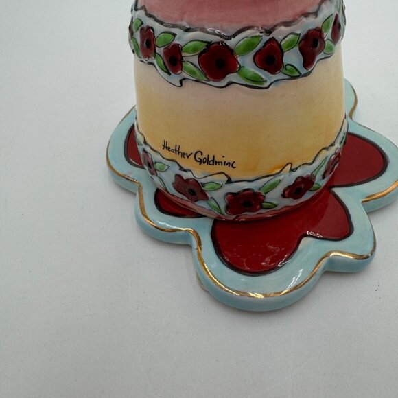 Blue Sky Clayworks July Birthday Queen Figurine Heather Goldminc Whimsical Candl - Picture 12 of 13